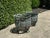 Matching Pair of Antique Victorian Cast Iron Reticulated/Lacework Planters For Sale - Image 18 of 18