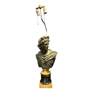 Late 19th Century Apollo Bust Table Lamp