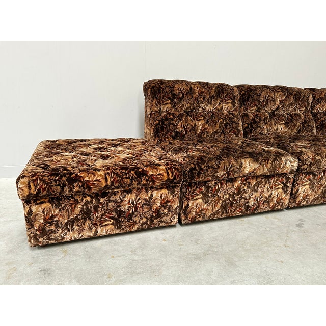 Vintage Modular Sofa by Laauser, 1970s, Set of 7 For Sale - Image 6 of 18