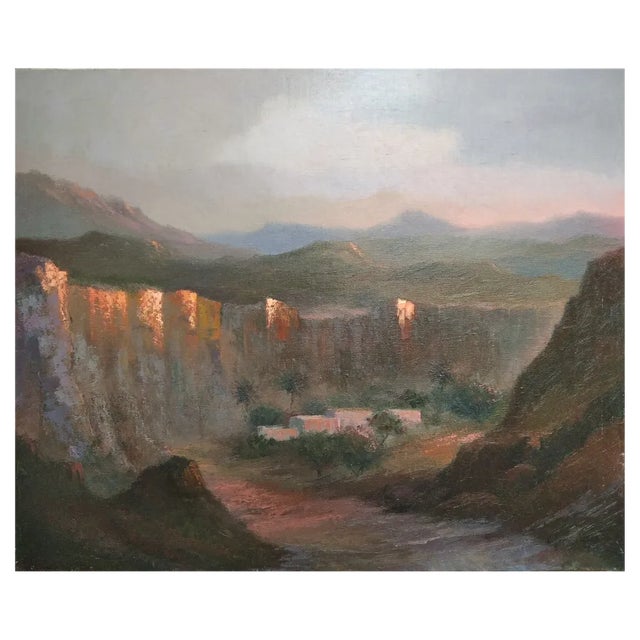 Felix Clemente Gerez, Landscape, 2009, Oil on Canvas For Sale