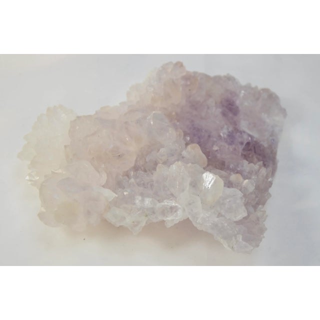 Amethyst Natural Amethyst Crystal W/ Stand For Sale - Image 8 of 11