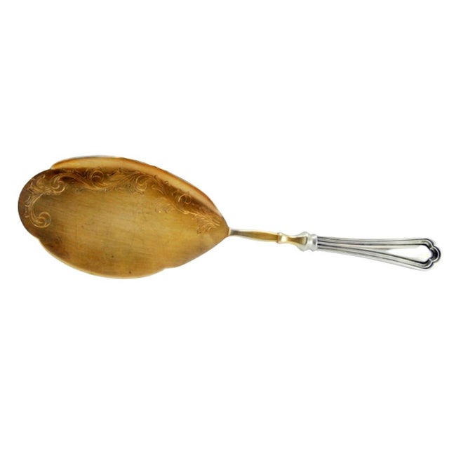 Silver Cake Serving Spatula For Sale - Image 9 of 9