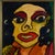 Bold, electric, and unapologetically theatrical, this framed mixed media on masonite titled "Elizabeth Taylor" by Peter...
