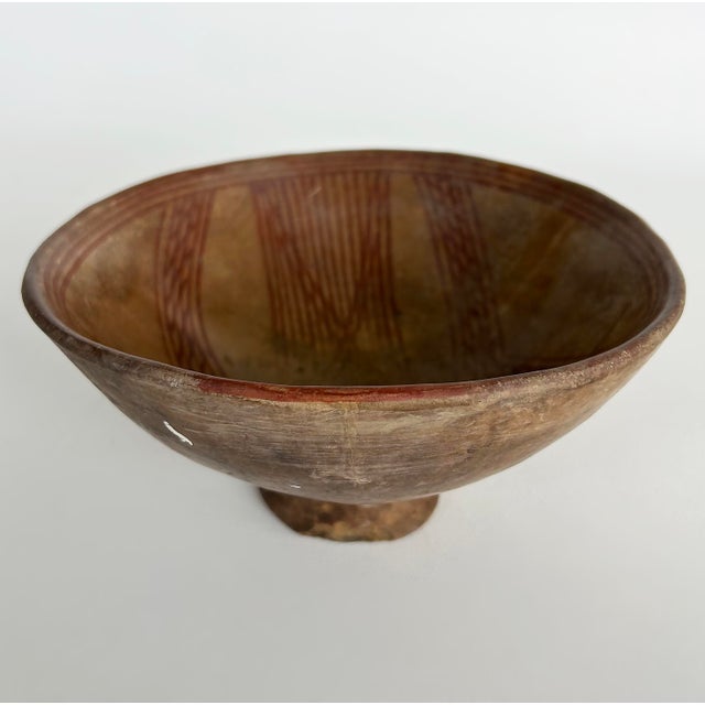 Pre-Columbian Nariño Decorated Footed Pottery Bowl Collection, Set of Four For Sale - Image 16 of 18