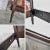 Antique French Carved Walnut and Upholstered Twin Bed With Asian Figural Fabric For Sale - Image 10 of 12