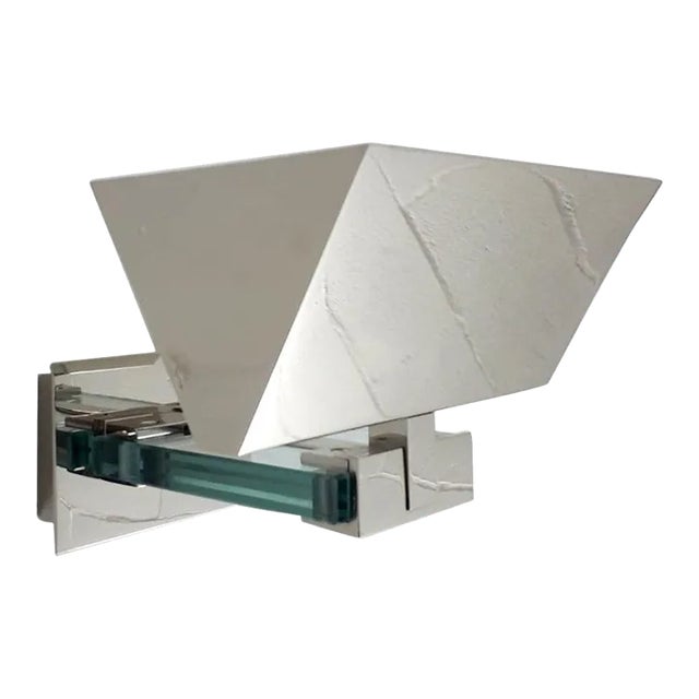 Mid 20th Century Art Deco Sconce by Fratelli Martini For Sale