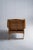 Brown Small Asian Armchair with Upcycled Wooden Slats For Sale - Image 8 of 18