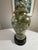 Vintage Japanese Fujita Kutani Celadon Ginger Jar Lamp Chrysanthemum VINTAGE JAPANESE FUJITA KUTANI CELADON GINGER JAR...