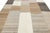 Contemporary Minimalist Neutral Patchwork Wool Kilim Rug Wabi-Sabi Handmade For Sale - Image 10 of 12
