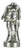 Mini-Caryatid Sculpture by M. Berrocal, 1960s For Sale