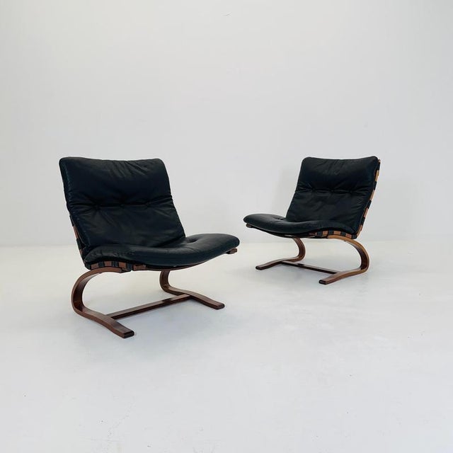 Mid-Century Modern Kangu Lounge Chair by Elsa Solheim and Nordahl Solheim for Rybo, 1970s For Sale - Image 15 of 17