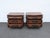 French French Heavy Carved Large Nightstands Commodes Small Dressers Chests a Pair 6459 For Sale - Image 3 of 18