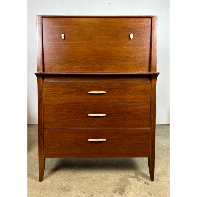 Mid Century Modern “Profile” Tall Dresser / Chest by John Van Koert for