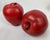 Set of Four Faux Red Delicious Apples For Sale - Image 4 of 9