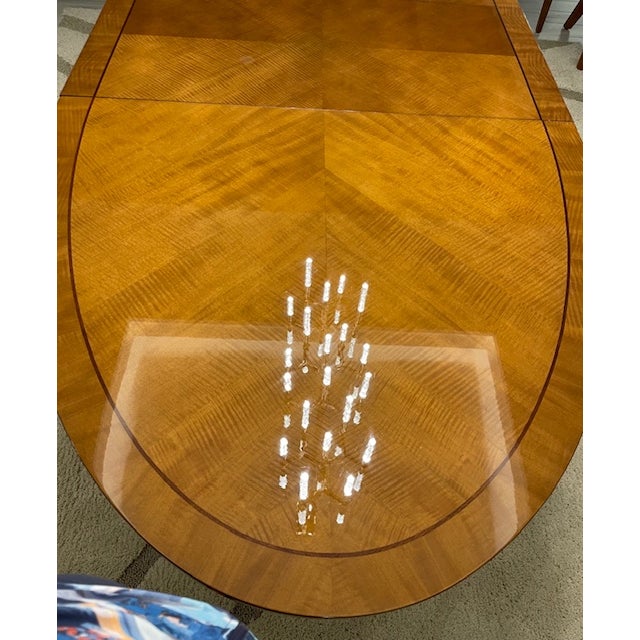 Late 20th Century Late 20th Century Art Deco Style Modern Table and Chairs For Sale - Image 5 of 16