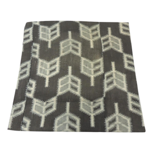 Vintage Japanese Grey and Black Boro Textile