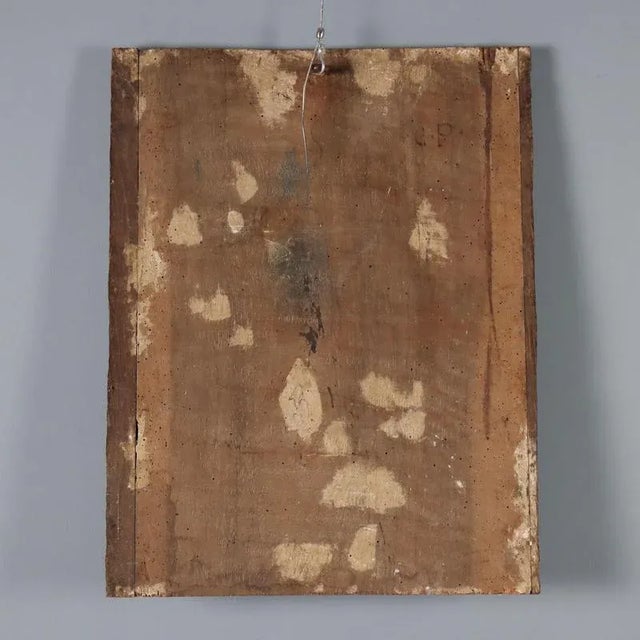 Madonna with Child, Oil on Panel For Sale - Image 9 of 11