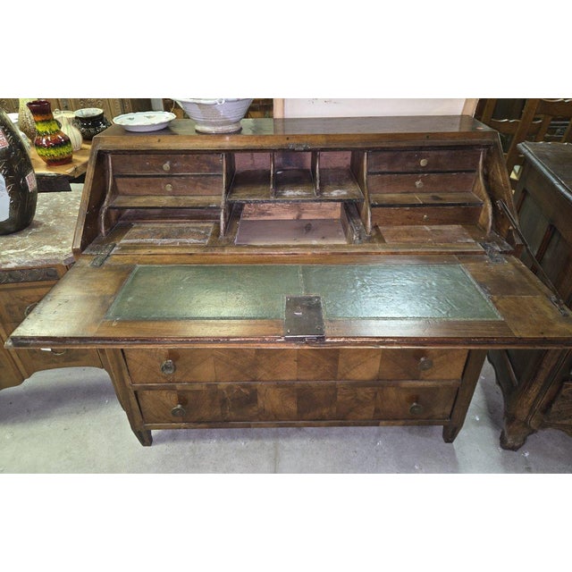 Louis XVI Walnut Writing Desk For Sale - Image 6 of 9