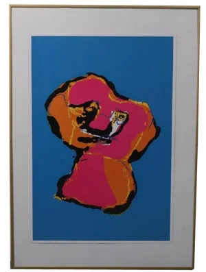 Karel Appel, Animal, Silk Screen, 1970s