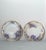 French Provincial Pair of Antique Haviland French Provencial Floral Porcelain Gold Rimmed Decorative Plates For Sale - Image 3 of 12
