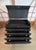 Black Elisabeth Weinstock Large Black Bespoke Snakeskin 4-Drawer Luxury Jewelry Chest / Case - Rare For Sale - Image 8 of 16