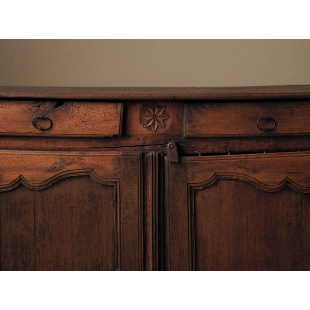 Antique French Provincial Oak Buffet, 1800s For Sale - Image 15 of 18