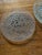 Four 8” Asteroid Bubble Glass Plates by Mid-Century Modern Polish Art Glass Designer Jan Sylwester Drost For Sale In Milwaukee - Image 6 of 9