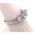 18 Karat White Gold Ring With Three Round Diamonds Totaling 1 Carat For Sale - Image 12 of 12