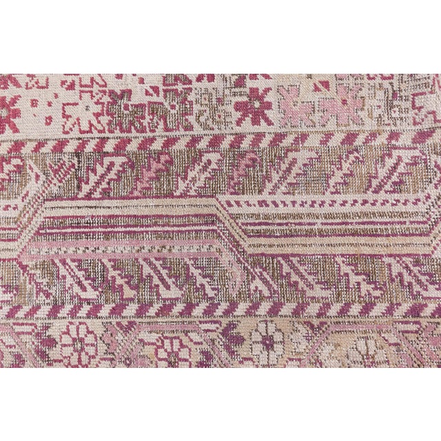 Turkish Authentic Turkish Ghiordes Rug from the 19th Century For Sale - Image 3 of 12