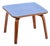 Mid-Century Modern Side Table in Beech and Plywood, Czech, 1950s For Sale
