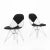 Wire DKR-2 Chairs by Eames, 1951, Set of 5 For Sale - Image 6 of 12
