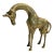MCM Solid Brass Andrea by Sadek Giraffe Figurine For Sale