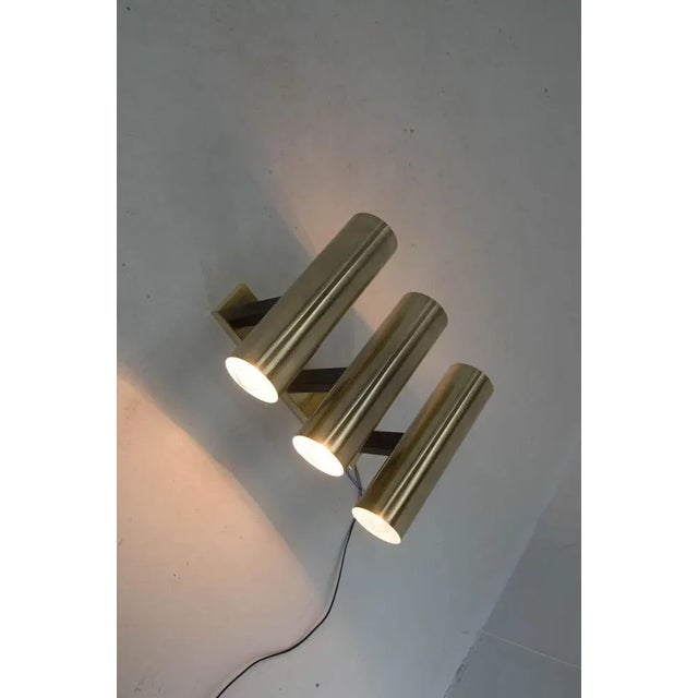 Brass Wall Lamp, 1970s For Sale - Image 10 of 12