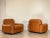 Set of Piumotto Model Leather Armchairs by Arrigo Arrigoni for Busnelli, 1970s For Sale - Image 5 of 18