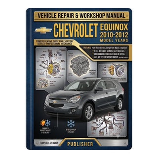 Chevrolet Equinox 2010-2012, Car Repair Manual, Workshop Guide Book For Sale