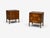 Mid-Century Modern Edmond J. Spence, Sculptural Nightstands, Walnut, Sweden, 1950s For Sale - Image 3 of 14