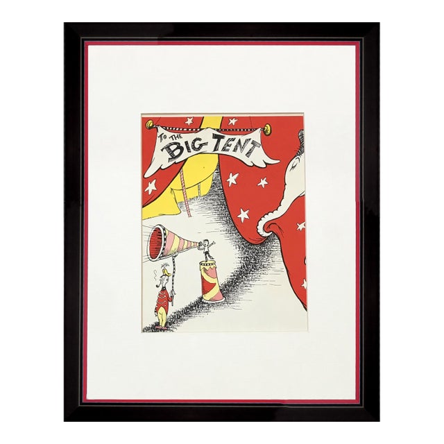 Framed Print for Dr Seuss 13 For Sale
