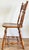 Late 20th Century Vintage Ethan Allen Carved Maple and Birch Colonial Arrowback Dining Chairs, Set of 4 For Sale - Image 5 of 10