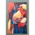 Mid-Century Modern Vintage Abstract Expressionist Oil Painting on Canvas For Sale - Image 3 of 12