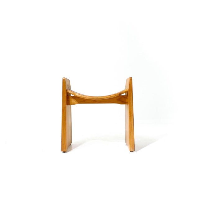 Wood Vintage Swedish Jonte Stool by Gilbert Marklund, 1965 For Sale - Image 7 of 17