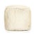 The 22" x 22" Tibetan Ivory Goat Fur Pouf from Zentique is a luxurious floor pouf covered in plush ivory Tibetan goat fur....