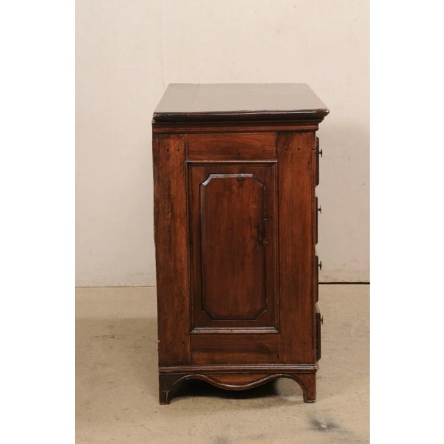 18th Century Italian Walnut Chest For Sale - Image 10 of 12