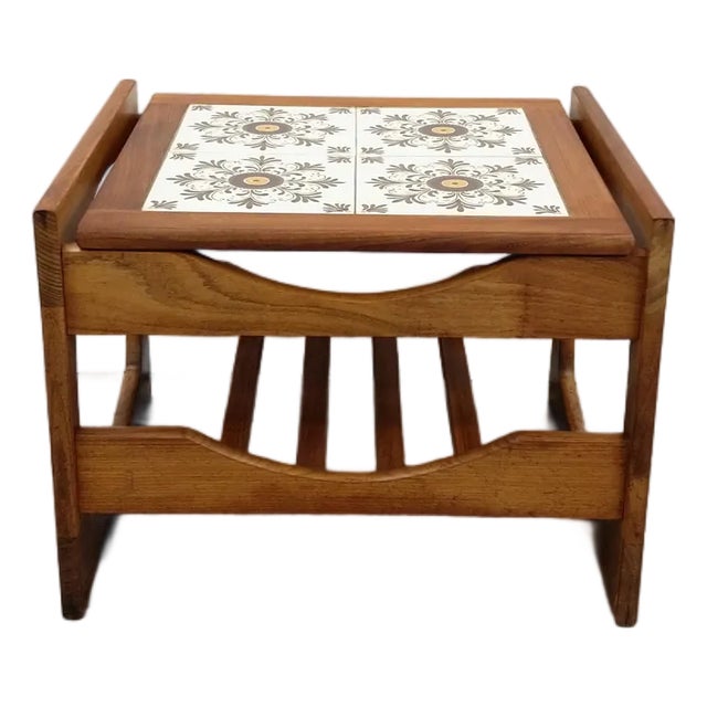 Vintage Mid Century Modern Teak Side Table Attributed to G Plan For Sale