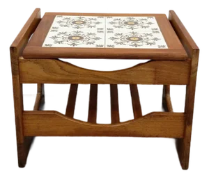 Vintage Mid Century Modern Teak Side Table Attributed to G Plan
