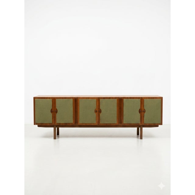 Mid-Century Walnut Sideboard, 1960s, in Worn conditions. Designed 1960 to 1969