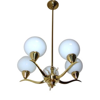 Art Deco Chandelier, 1930s For Sale