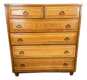 1970s Mid Century Oak Dresser