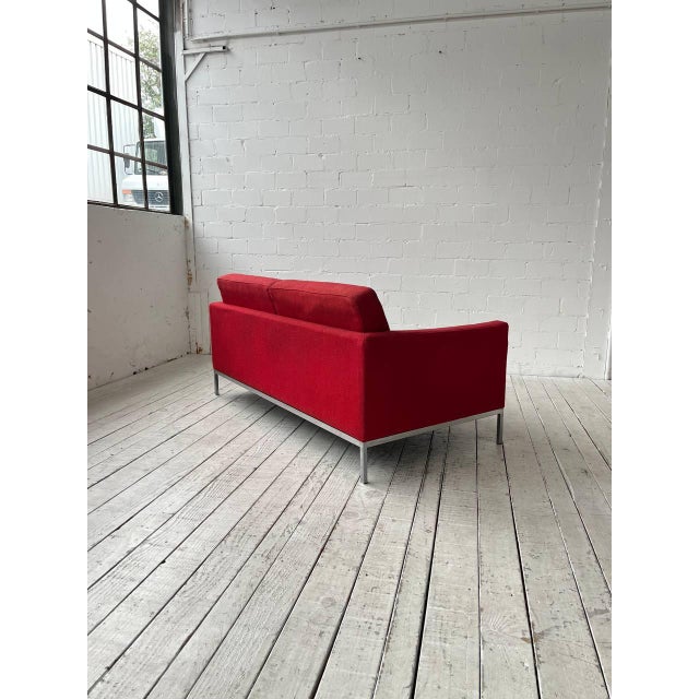 Model 1205C Easy Chair and 1205C Sofa by Florence Knoll for Knoll Inc., 1970s, Set of 2 For Sale - Image 13 of 18