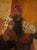Orange Vintage Abstract Figurative Painting For Sale - Image 8 of 14