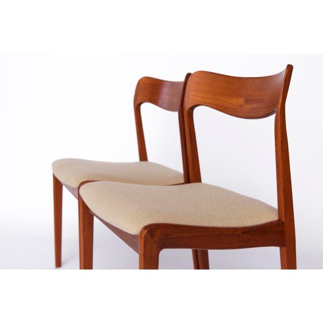 Vintage Danish Teak Chairs, 1960s, Set of 4 For Sale - Image 6 of 10